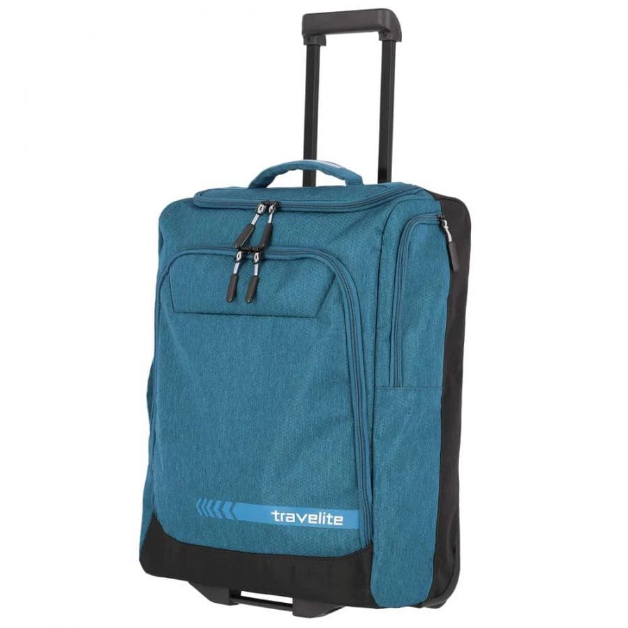 Travelite Kick Off Trolley Reisetasche S Petrol 1 Travelite Kick Off Trolley Reisetasche S Petrol