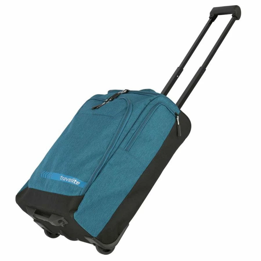 Travelite Kick Off Trolley Reisetasche S Petrol 8 Travelite Kick Off Trolley Reisetasche S Petrol – Bild 8