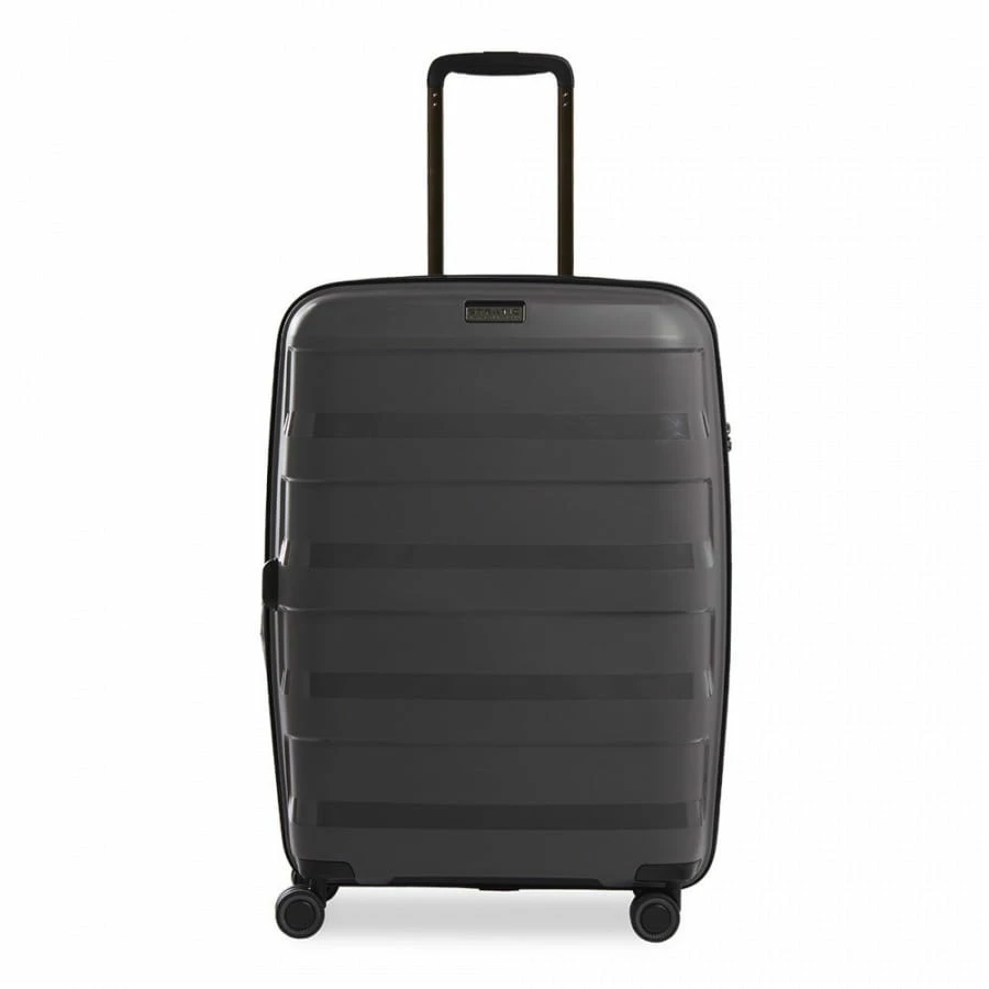 Stratic Straw Plus 4-Rollen Trolley M 66 Cm Dark Grey 5 Stratic Straw Plus 4-Rollen Trolley M 66 Cm Dark Grey – Bild 5