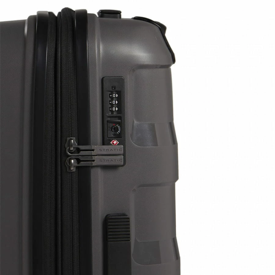 Stratic Straw Plus 4-Rollen Trolley M 66 Cm Dark Grey 8 Stratic Straw Plus 4-Rollen Trolley M 66 Cm Dark Grey – Bild 8