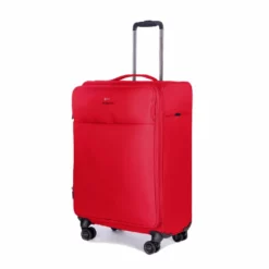 Stratic Light Plus 4-Rollen Trolley M 68 Cm Red