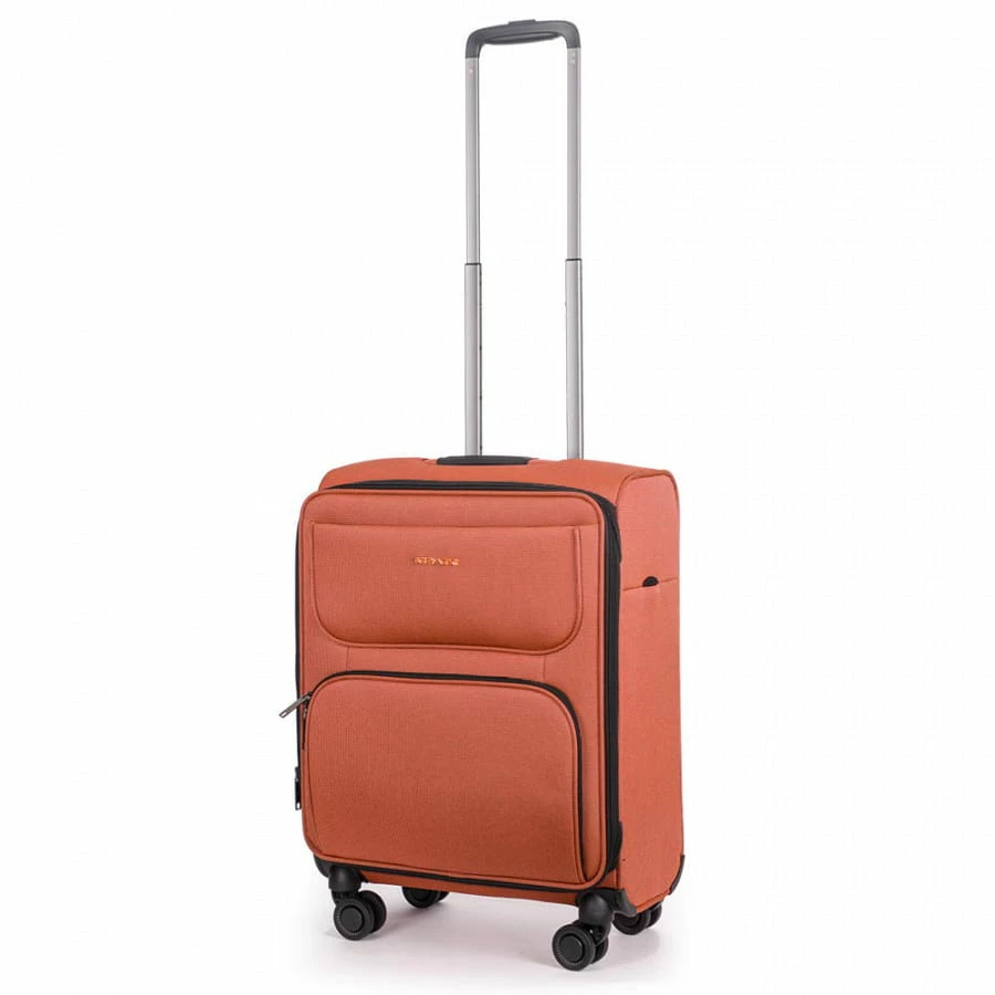 Stratic Bendigo Light Plus 4-Rollen Trolley S 54 Cm Rosso-Clay 1 Stratic Bendigo Light Plus 4-Rollen Trolley S 54 Cm Rosso-Clay
