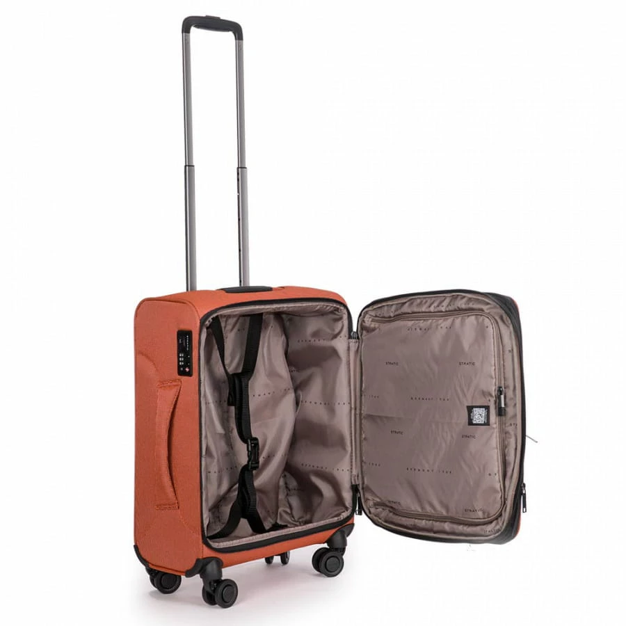 Stratic Bendigo Light Plus 4-Rollen Trolley S 54 Cm Rosso-Clay 4 Stratic Bendigo Light Plus 4-Rollen Trolley S 54 Cm Rosso-Clay – Bild 4
