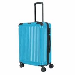 Travelite Cruise 4-Rollen Trolley M 67 Cm Türkis