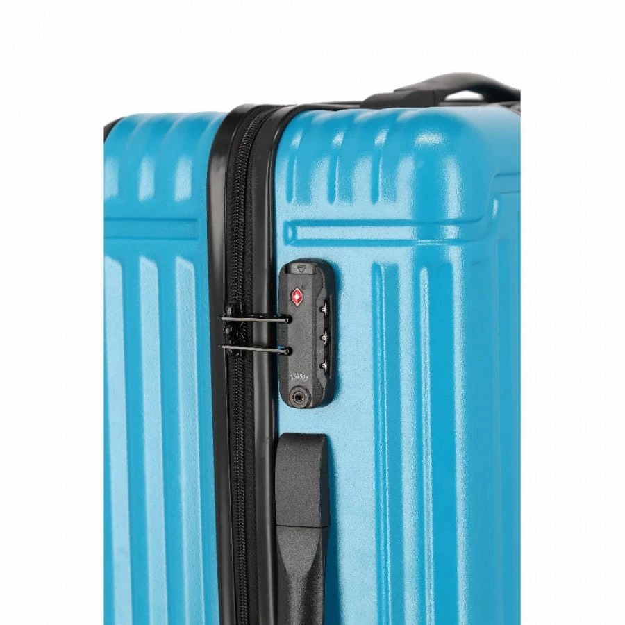 Travelite Cruise 4-Rollen Trolley M 67 Cm Türkis 6 Travelite Cruise 4-Rollen Trolley M 67 Cm Türkis – Bild 6