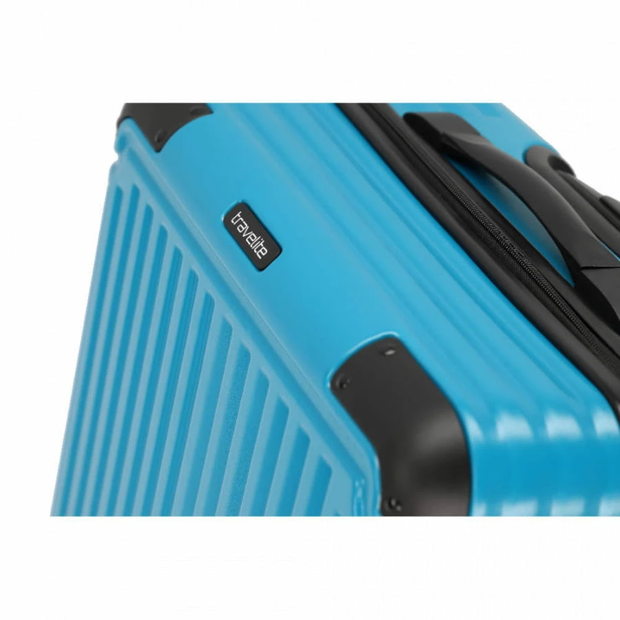 Travelite Cruise 4-Rollen Trolley M 67 Cm Türkis 8 Travelite Cruise 4-Rollen Trolley M 67 Cm Türkis – Bild 8