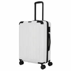 Travelite Cruise 4-Rollen Trolley M 67 Cm Weiss