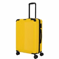 Travelite Cruise 4-Rollen Trolley M 67 Cm Gelb