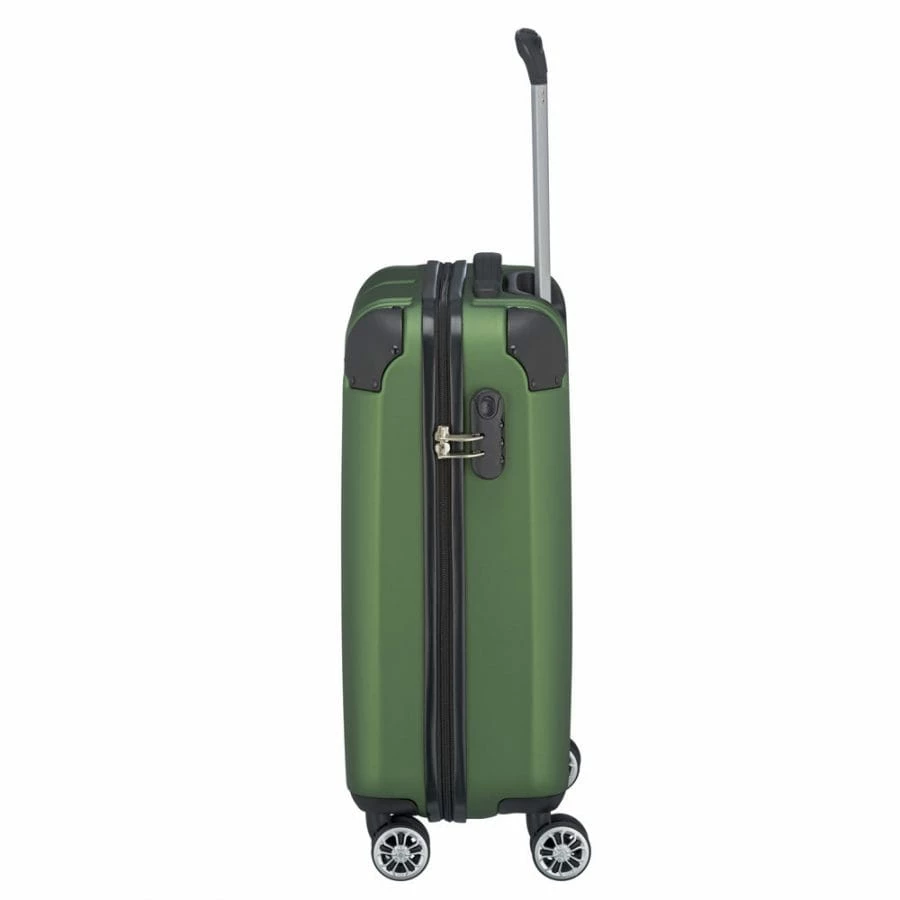 Travelite City 4-Rollen Trolley S 55 Cm Grün 2 Travelite City 4-Rollen Trolley S 55 Cm Grün – Bild 2