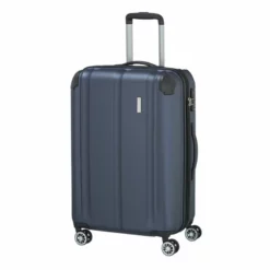 Travelite City 4-Rollen Trolley M 68 Cm Marine