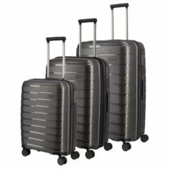 Travelite Air Base Trolley-Set 3tlg S-M-L Anthrazit