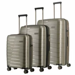 Travelite Air Base Trolley-Set 3tlg S-M-L Champagner