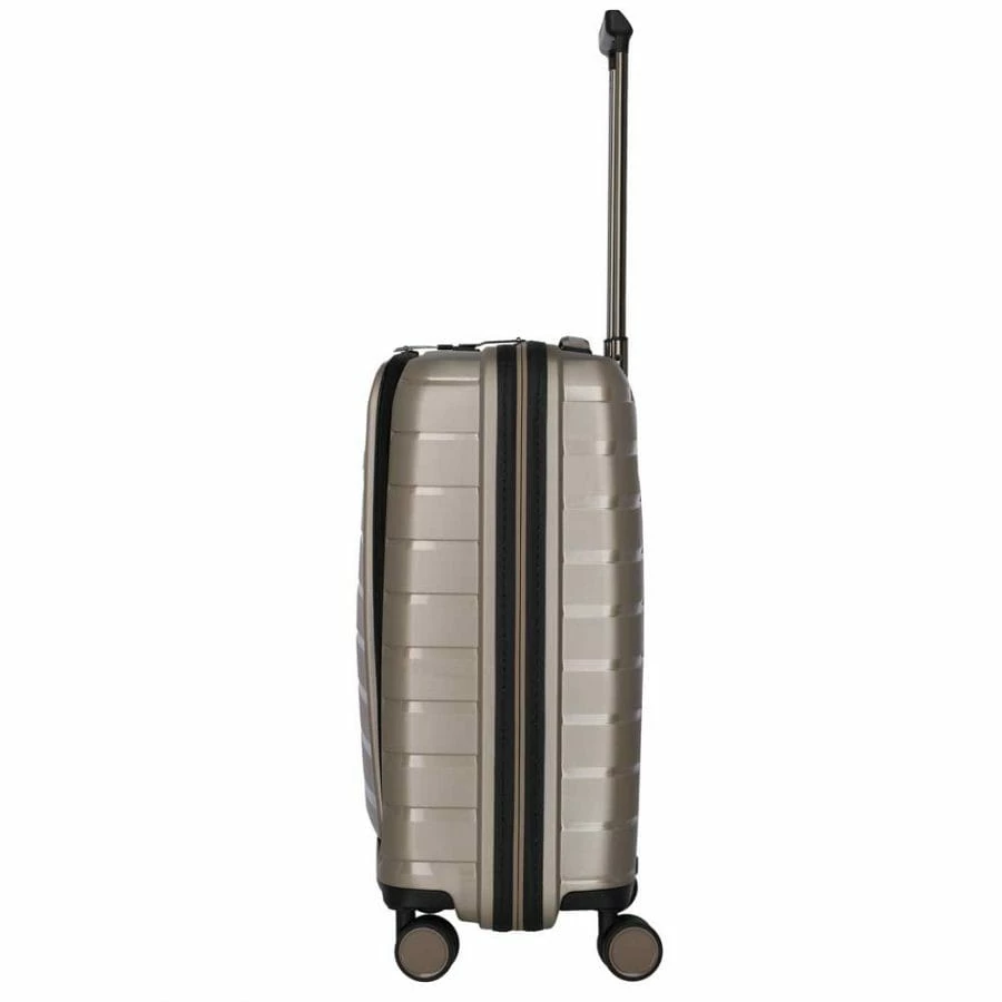 Travelite Air Base 4-Rollen Trolley S Mit Vortasche 55 Cm Champagner 2 Travelite Air Base 4-Rollen Trolley S Mit Vortasche 55 Cm Champagner – Bild 2