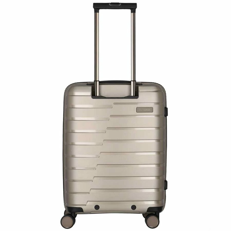 Travelite Air Base 4-Rollen Trolley S Mit Vortasche 55 Cm Champagner 3 Travelite Air Base 4-Rollen Trolley S Mit Vortasche 55 Cm Champagner – Bild 3