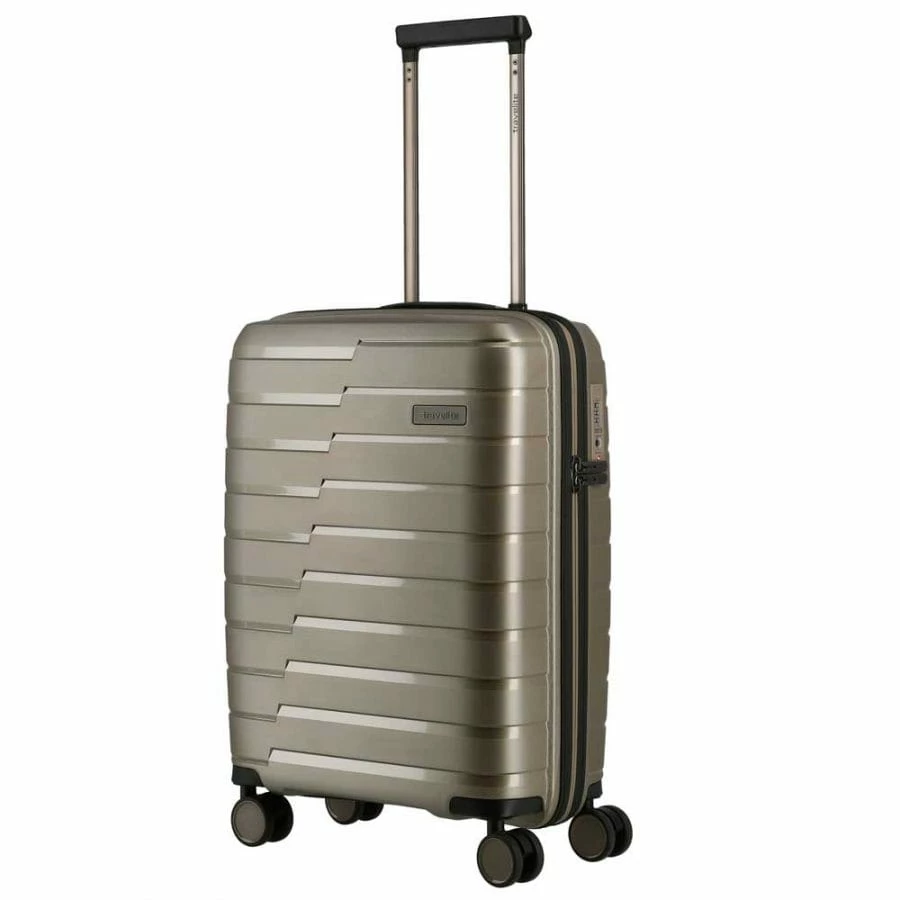 Travelite Air Base 4-Rollen Trolley S 55 Cm Champagner 1 Travelite Air Base 4-Rollen Trolley S 55 Cm Champagner