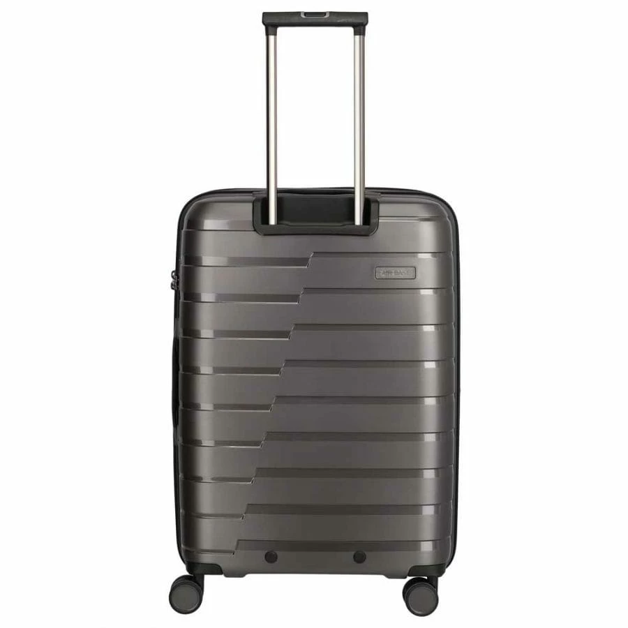 Travelite Air Base 4-Rollen Trolley M 67 Cm Anthrazit 3 Travelite Air Base 4-Rollen Trolley M 67 Cm Anthrazit – Bild 3
