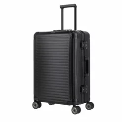 Travelite Next 4-Rollen Trolley M 67 Cm Schwarz