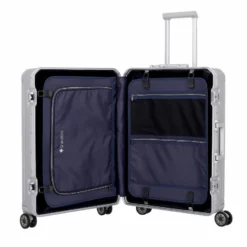 Travelite Next 4-Rollen Trolley M 67 Cm Silber -Reisenthel Verkauf 079948 56 4 900x900