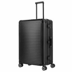Travelite Next 4-Rollen Trolley L 77 Cm Schwarz