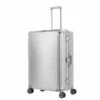 Travelite Next 4-Rollen Trolley L 77 Cm Silber