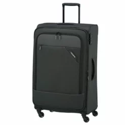 Travelite Derby 4-Rollen Trolley L 77 Cm Anthrazit