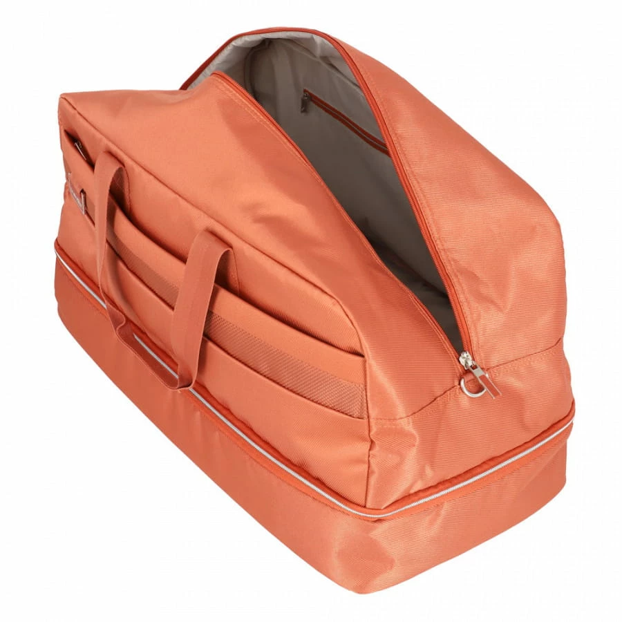 Travelite Miigo Weekender Mit Bodenfach Safran 3 Travelite Miigo Weekender Mit Bodenfach Safran – Bild 3