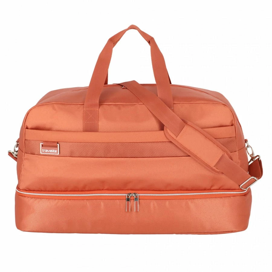 Travelite Miigo Weekender Mit Bodenfach Safran 4 Travelite Miigo Weekender Mit Bodenfach Safran – Bild 4