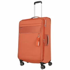 Travelite Miigo 4-Rollen Trolley L 77 Cm Safran