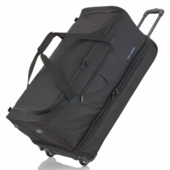 Travelite Basics Trolley Reisetasche L 70 Cm Schwarz