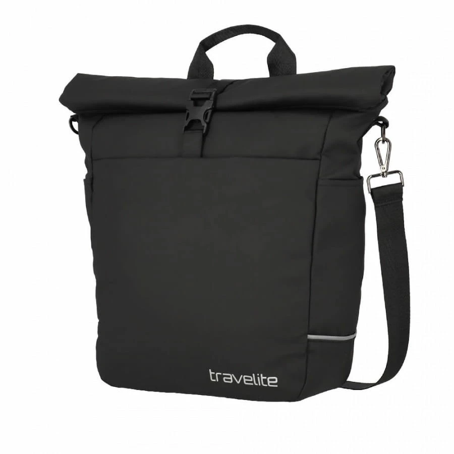 Travelite Basics Fahrradtasche Zum Umhängen Schwarz 1 Travelite Basics Fahrradtasche Zum Umhängen Schwarz