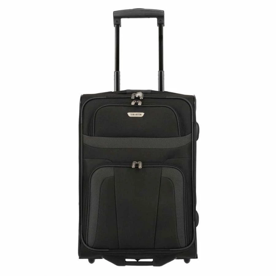 Travelite Orlando 2-Rollen Bordtrolley S 53 Cm Schwarz 6 Travelite Orlando 2-Rollen Bordtrolley S 53 Cm Schwarz – Bild 6