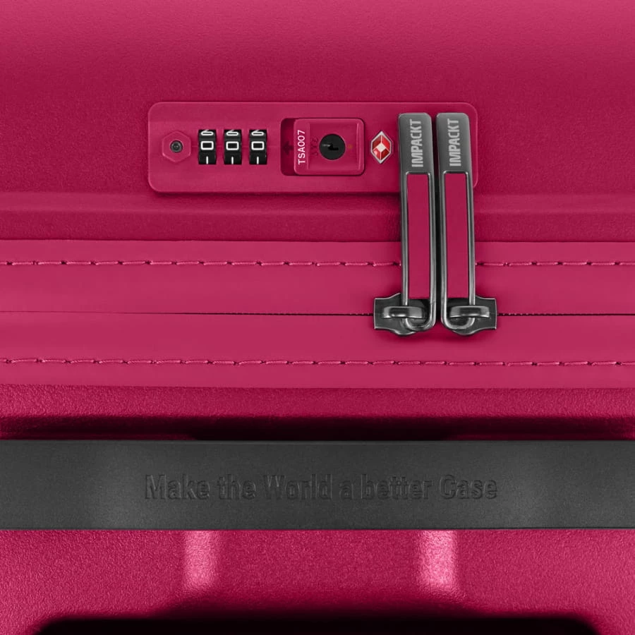 Impackt IP1 4-Rollen Trolley M 67 Cm Flora Pink 7 Impackt IP1 4-Rollen Trolley M 67 Cm Flora Pink – Bild 7