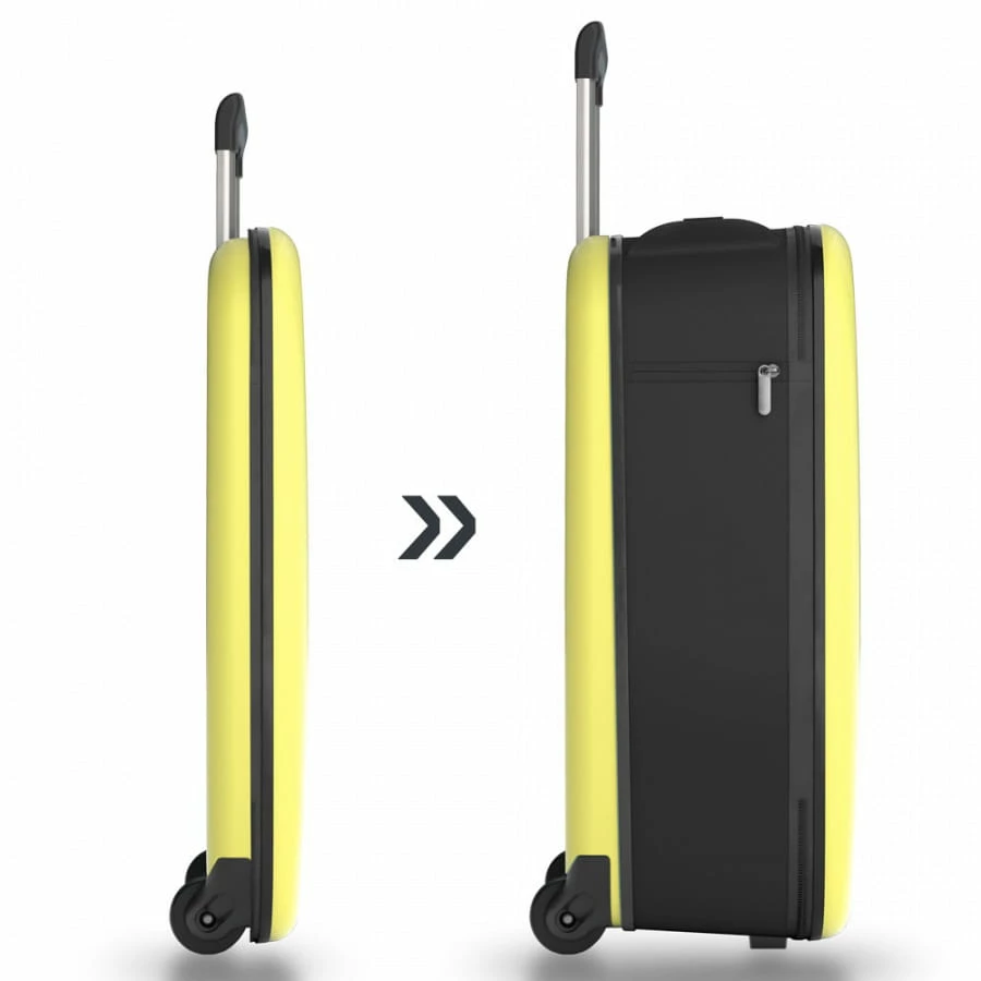 Rollink Flex Vega II Trolley M 64 Cm Yellow Iris 5 Rollink Flex Vega II Trolley M 64 Cm Yellow Iris – Bild 5