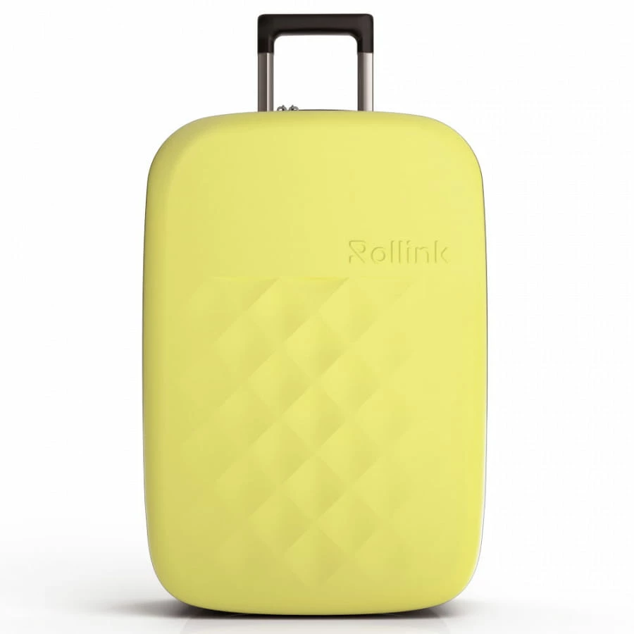 Rollink Flex Vega II Trolley M 64 Cm Yellow Iris 6 Rollink Flex Vega II Trolley M 64 Cm Yellow Iris – Bild 6