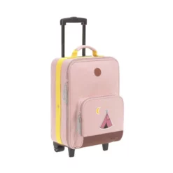 LÄSSIG 2-Rollen Kindertrolley 46 Cm Adventure Tipi
