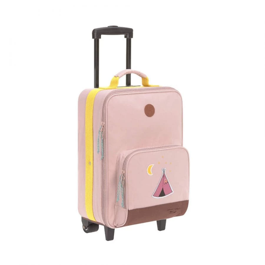LÄSSIG 2-Rollen Kindertrolley 46 Cm Adventure Tipi 1 LÄSSIG 2-Rollen Kindertrolley 46 Cm Adventure Tipi
