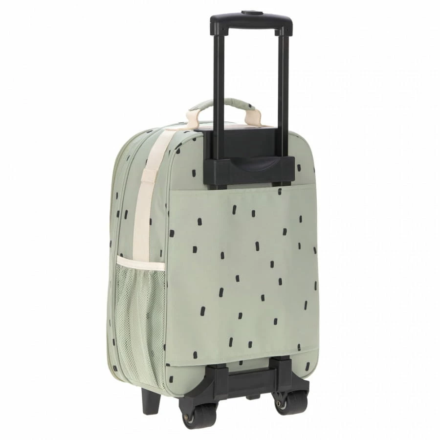 LÄSSIG 2-Rollen Kindertrolley 46 Cm Happy Prints Light Olive 2 LÄSSIG 2-Rollen Kindertrolley 46 Cm Happy Prints Light Olive – Bild 2