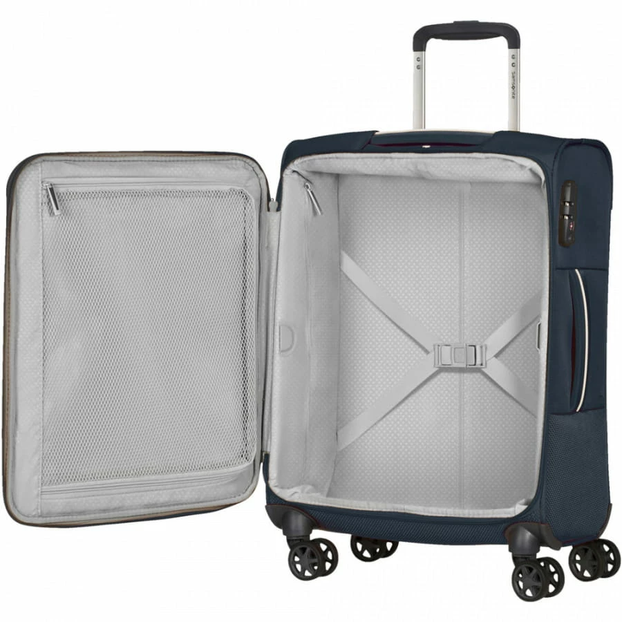 Samsonite Popsoda 4-Rollen Trolley S 55 Cm Dark Blue 4 Samsonite Popsoda 4-Rollen Trolley S 55 Cm Dark Blue – Bild 4