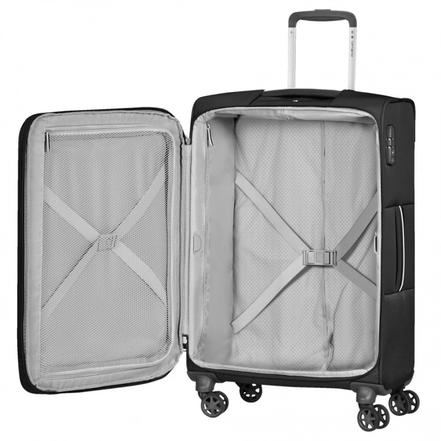 Samsonite Popsoda 4-Rollen Trolley L 78 Cm Black 4 Samsonite Popsoda 4-Rollen Trolley L 78 Cm Black – Bild 4