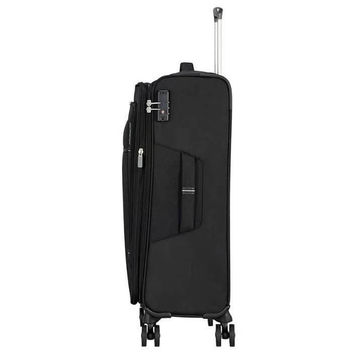 American Tourister Crosstrack Trolley M 67 Cm Black 2 American Tourister Crosstrack Trolley M 67 Cm Black – Bild 2