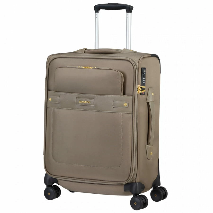 Samsonite Beauhaven 4-Rollen Trolley S 55 Cm Sand 1 Samsonite Beauhaven 4-Rollen Trolley S 55 Cm Sand