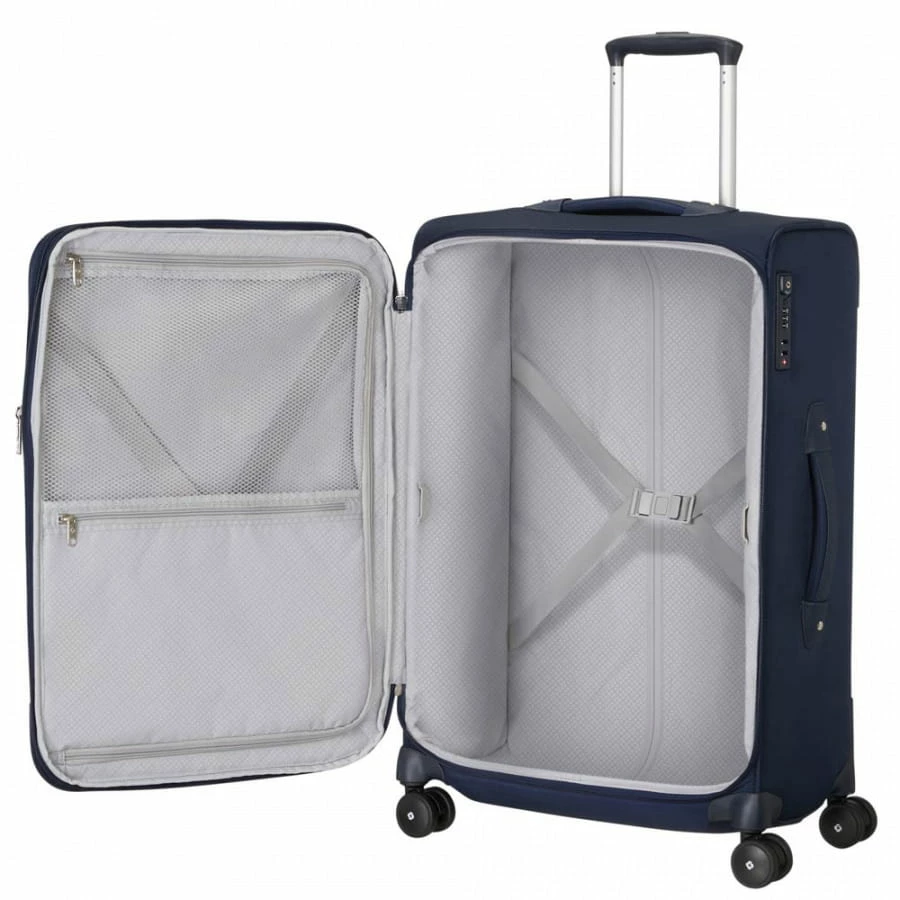 Samsonite Beauhaven 4-Rollen Trolley M 67 Cm Dark Blue 4 Samsonite Beauhaven 4-Rollen Trolley M 67 Cm Dark Blue – Bild 4