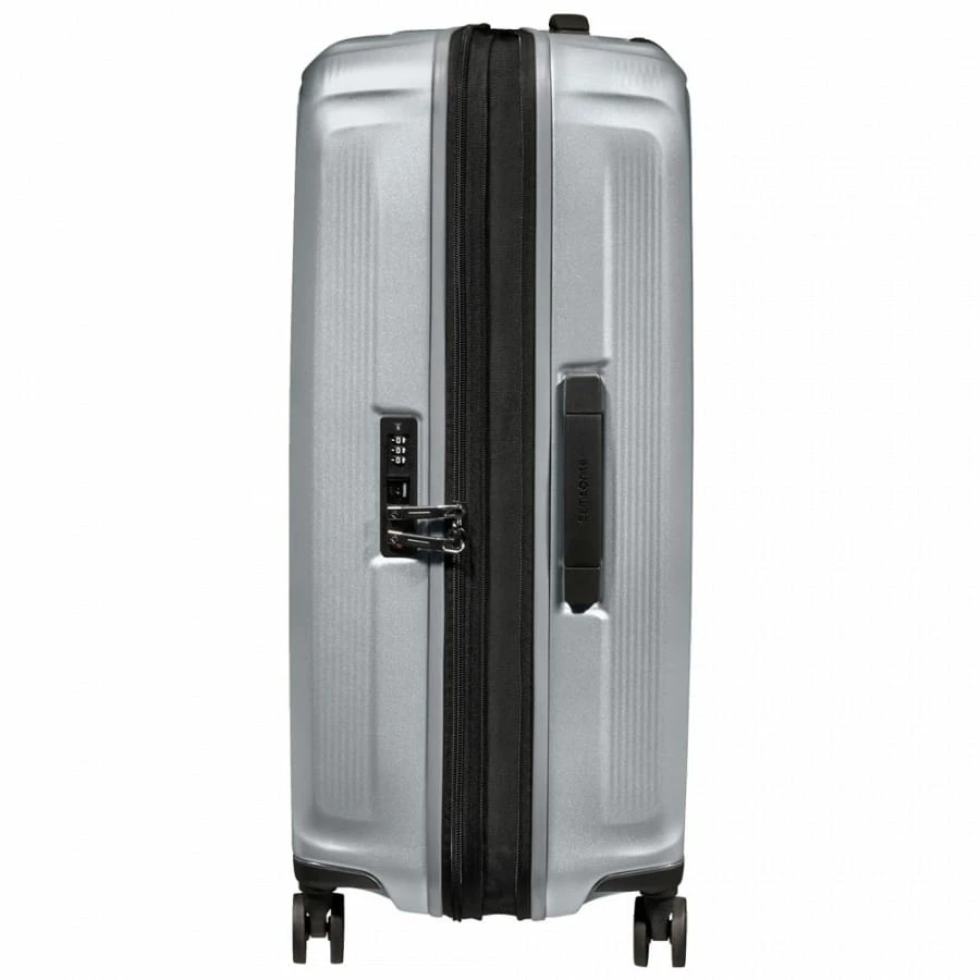 Samsonite Nuon 4-Rollen Trolley M 69 Cm Matt Silver 5 Samsonite Nuon 4-Rollen Trolley M 69 Cm Matt Silver – Bild 5