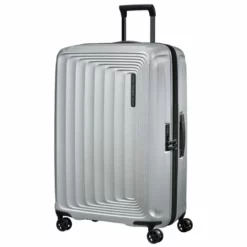 Samsonite Nuon 4-Rollen Trolley L 75 Cm Matt Silver