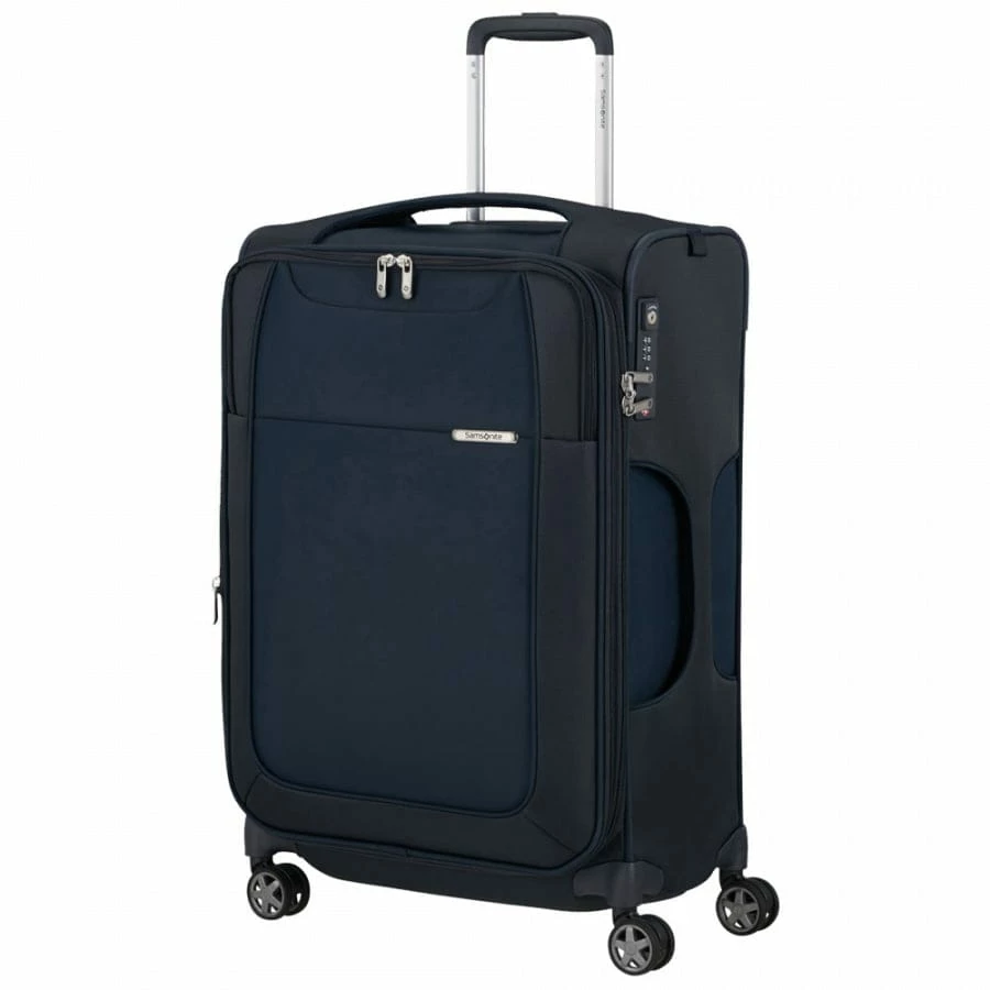 Samsonite D-Lite 4-Rollen Trolley M 63 Cm Midnight Blue 1 Samsonite D-Lite 4-Rollen Trolley M 63 Cm Midnight Blue