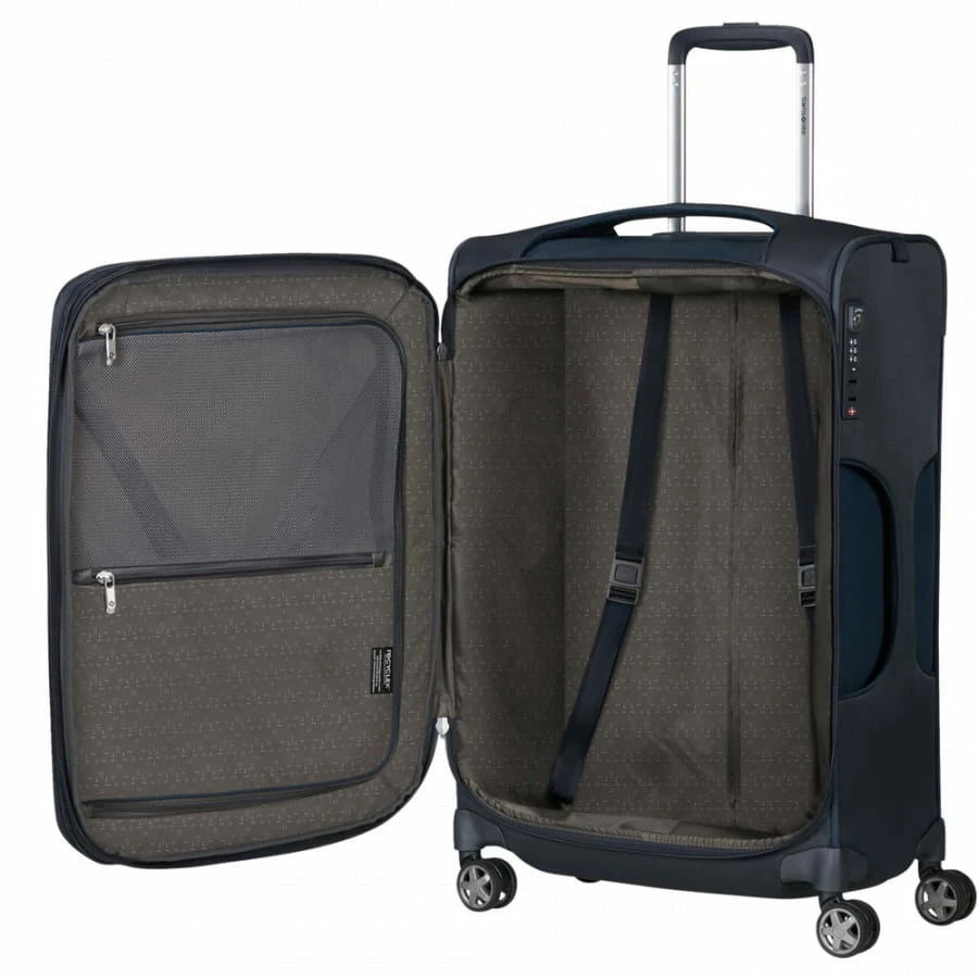 Samsonite D-Lite 4-Rollen Trolley M 63 Cm Midnight Blue 4 Samsonite D-Lite 4-Rollen Trolley M 63 Cm Midnight Blue – Bild 4