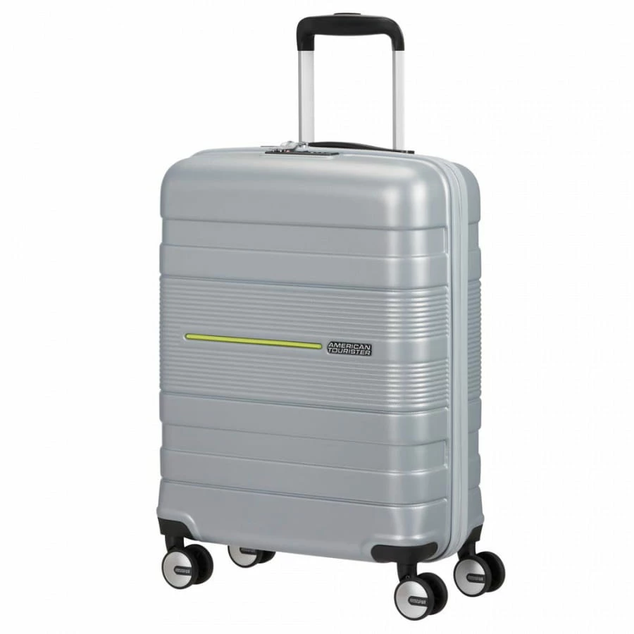 American Tourister Funstripe Trolley S 55 Cm Silver 1 American Tourister Funstripe Trolley S 55 Cm Silver