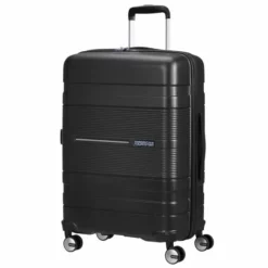 American Tourister Funstripe Trolley M 66 Cm Black