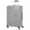 American Tourister Funstripe Trolley L 76 Cm Silver