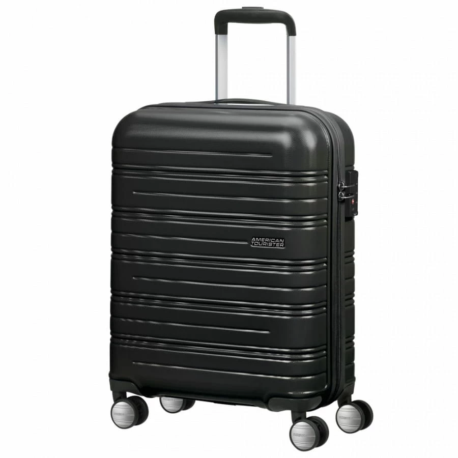 American Tourister High Turn Trolley S 55 Cm Universe Black 1 American Tourister High Turn Trolley S 55 Cm Universe Black